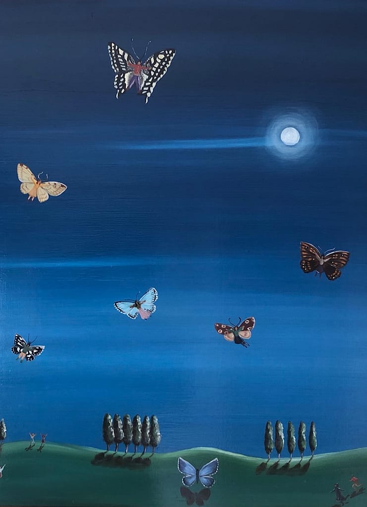 Butterfly Moon Flight
