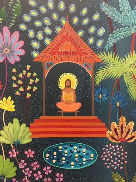 Jesus in the Jungle (Orange Hut Variant)